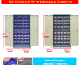 Lockable Part Storage Cabinets
