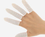 Disposable Anti-Static White Finger Cots (Extra Thick)