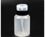 250ML Liquid Push Down Dispensing Bottles (Leakproof & Lock)