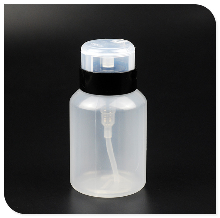250ML Liquid Push Down Dispensing Bottles