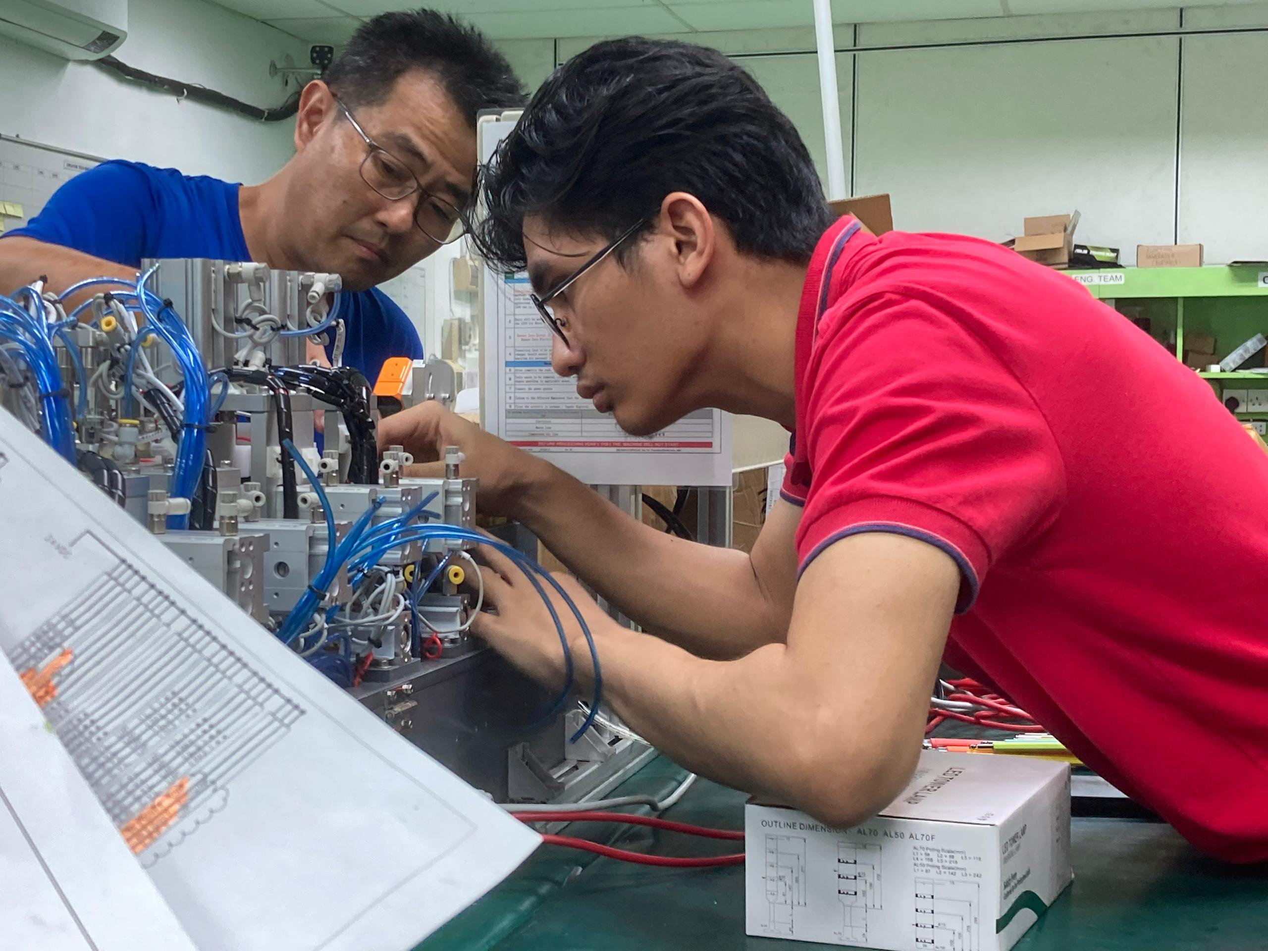 machine function testing